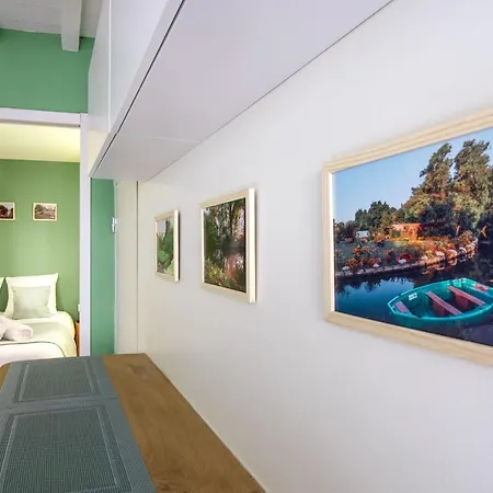 Les Hortillonnages_b&b Inn_centre Ville_terrasse_wifi_netflix شقة